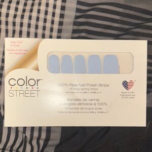 Color Street Sky Blue Nail Strips
